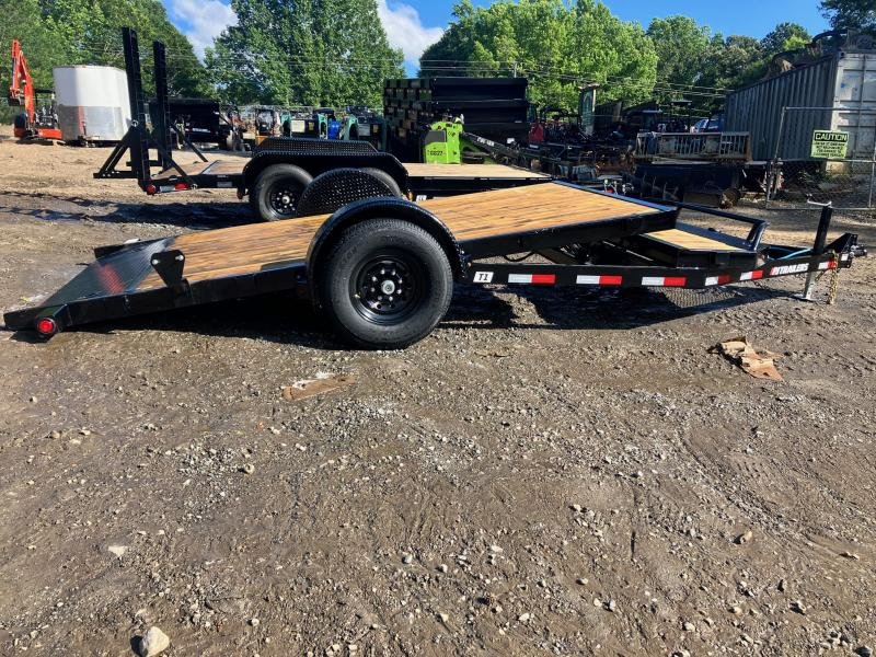 7 X 16 Interstate Full Bed Single Axle Tilt 7K Trailer - Image 6