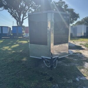 2025 6X12SA ENCLOSED CARGO TRAILER RAMP DOOR 9542