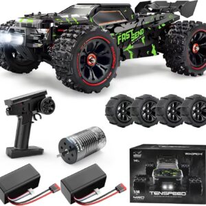 1/14 Brushless RC Car for Adults, Fast 50+ mph, 4×4 Off-Road Waterproof RC Truck, Electric High-Speed Remote Control Car, Extreme All-Terrain RC Truggys
