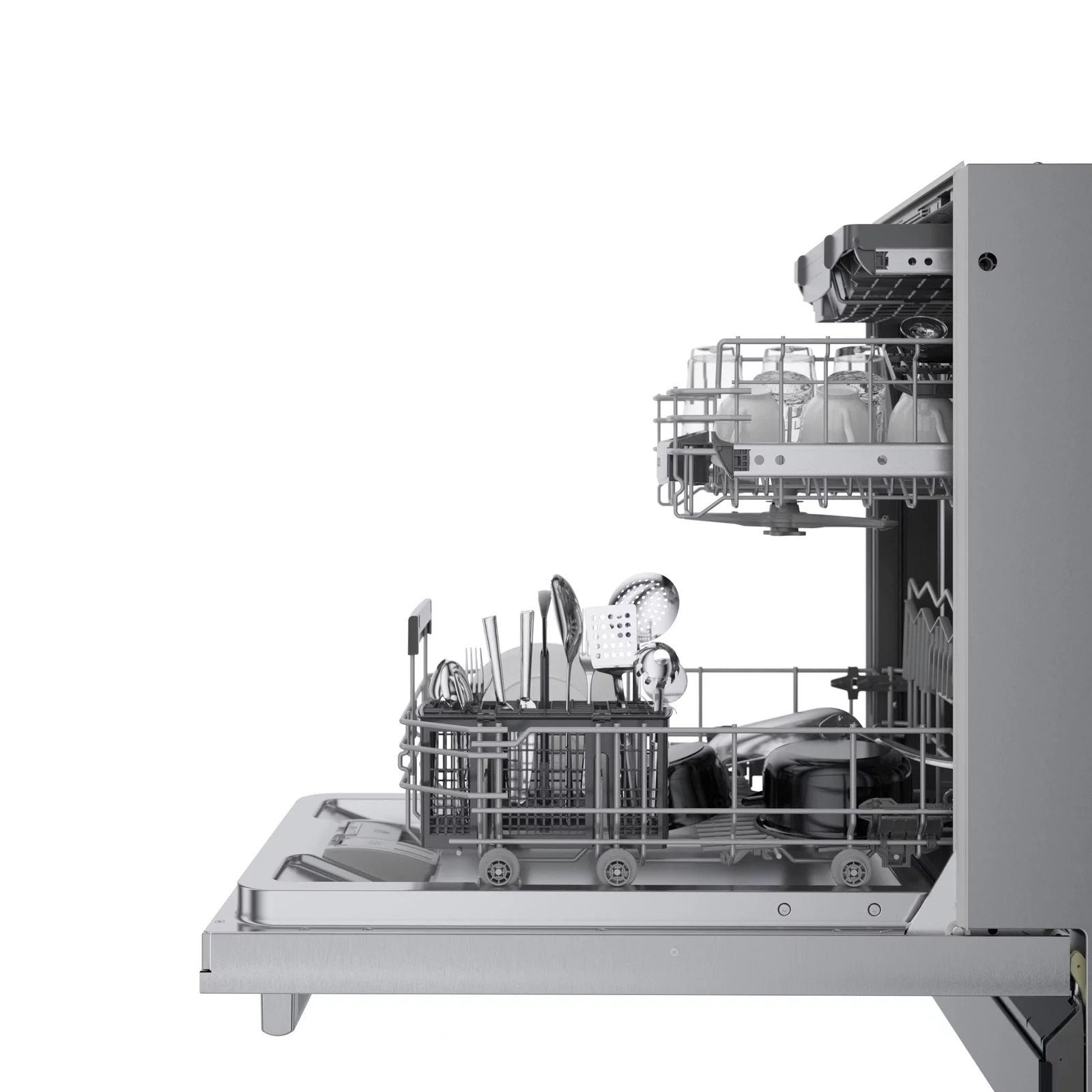 Bosch 800 Series 18″ Stainless Steel Built in Dishwasher-SPX68B55UC - Image 9