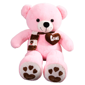 Giant Pink Teddy Bear Plush